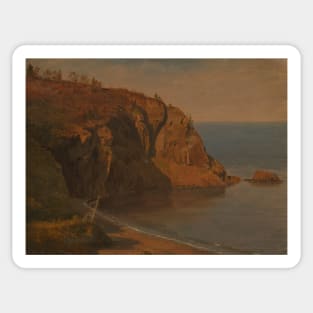 Coast of Grand Manan Island, Canada by Frederic Edwin Church Sticker